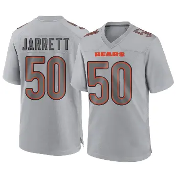 ＃50 Men's Grady Jarrett Gray Game Chicago Bears Atmosphere Fashion Jersey