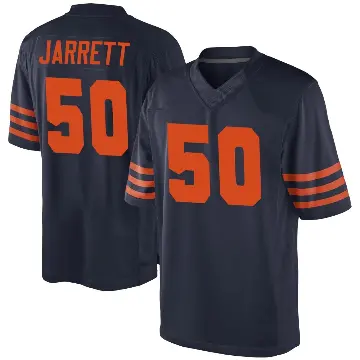 ＃50 Men's Grady Jarrett Navy Blue Game Chicago Bears Alternate Jersey