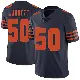 ＃50 Men's Grady Jarrett Navy Blue Limited Chicago Bears Alternate Vapor Untouchable Jersey