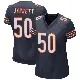 ＃50 Women's Grady Jarrett Navy Game Chicago Bears Team Color Jersey