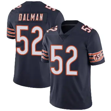 ＃52 Men's Drew Dalman Navy Limited Chicago Bears Team Color Vapor Untouchable Jersey