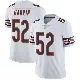 ＃52 Men's Jonathan Garvin White Limited Chicago Bears Vapor Untouchable Jersey