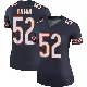 ＃52 Women's Drew Dalman Navy Legend Chicago Bears Color Rush Jersey