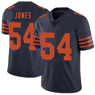 ＃54 Youth Logan Jones Navy Blue Limited Chicago Bears Alternate Vapor Untouchable Jersey