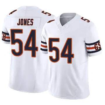 ＃54 Youth Logan Jones White Limited Chicago Bears Vapor F.U.S.E. Jersey