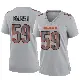 ＃59 Women's Cassius Marsh Gray Game Chicago Bears Atmosphere Fashion Jersey