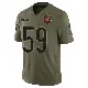 ＃59 Youth Jamree Kromah Olive Limited Chicago Bears 2025 Salute to Service Jersey