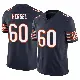 ＃60 Youth Kyle Hergel Navy Limited Chicago Bears Vapor F.U.S.E. Jersey