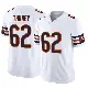 ＃62 Youth Joe Thuney White Limited Chicago Bears Vapor F.U.S.E. Jersey