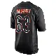 ＃63 Men's Mason Murphy Black Game Chicago Bears Carbon Fashion Jersey