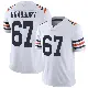 ＃67 Youth Garrett Bradbury White Limited Chicago Bears Alternate Classic Vapor Jersey