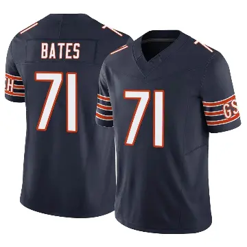 ＃71 Youth Ryan Bates Navy Limited Chicago Bears Vapor F.U.S.E. Jersey