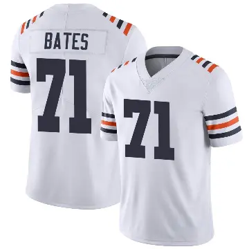 ＃71 Youth Ryan Bates White Limited Chicago Bears Alternate Classic Vapor Jersey