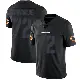 ＃72 Men's Kiran Amegadjie Black Impact Limited Chicago Bears Jersey