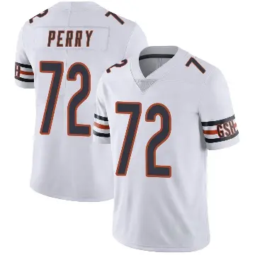 ＃72 Youth William Perry White Limited Chicago Bears Vapor Untouchable Jersey