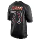 ＃73 Youth Jonah Jackson Black Game Chicago Bears Carbon Fashion Jersey