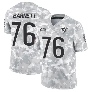 ＃76 Youth Caden Barnett Arctic Camo Limited Chicago Bears 2024 Salute to Service Jersey