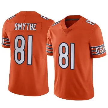 ＃81 Youth Durham Smythe Orange Limited Chicago Bears Alternate Vapor Jersey