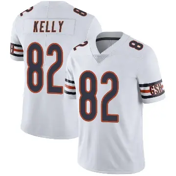 ＃82 Men's Omari Kelly White Limited Chicago Bears Vapor Untouchable Jersey
