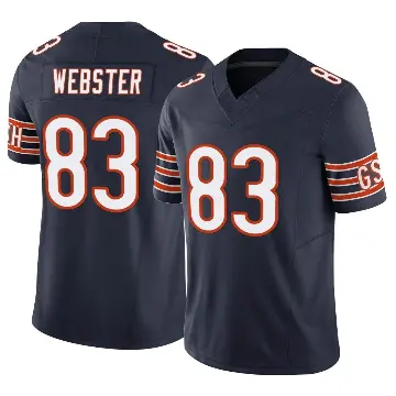 ＃83 Youth Nsimba Webster Navy Limited Chicago Bears Vapor F.U.S.E. Jersey