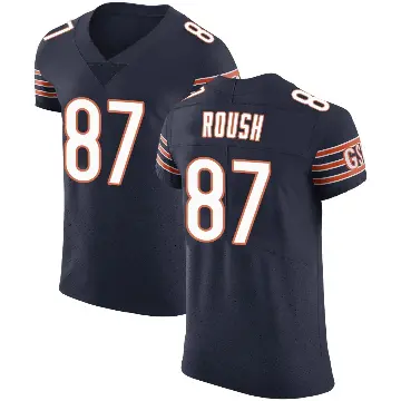 ＃87 Men's Sam Roush Navy Elite Chicago Bears Team Color Vapor Untouchable Jersey