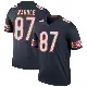 ＃87 Men's Tom Waddle Navy Legend Chicago Bears Color Rush Jersey