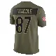 ＃87 Men's Tom Waddle Olive Limited Chicago Bears 2025 Salute to Service Jersey