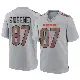 ＃87 Men's Tommy Sweeney Gray Game Chicago Bears Atmosphere Fashion Jersey