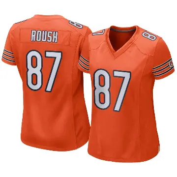 ＃87 Women's Sam Roush Orange Game Chicago Bears Alternate Jersey