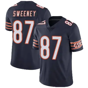 ＃87 Youth Tommy Sweeney Navy Limited Chicago Bears Team Color Vapor Untouchable Jersey