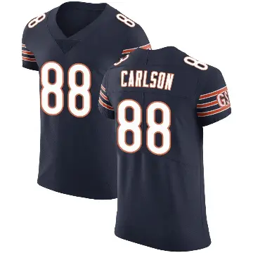 ＃88 Men's Stephen Carlson Navy Elite Chicago Bears Team Color Vapor Untouchable Jersey