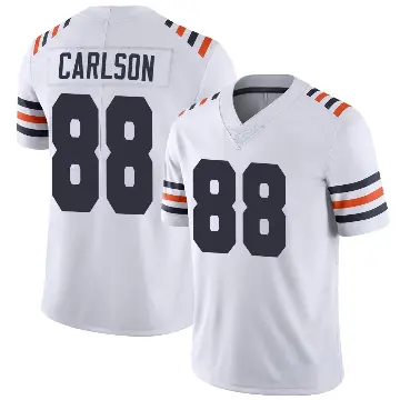＃88 Youth Stephen Carlson White Limited Chicago Bears Alternate Classic Vapor Jersey