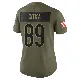 ＃89 Women's Mike Ditka Olive Limited Chicago Bears 2025 Salute to Service Jersey