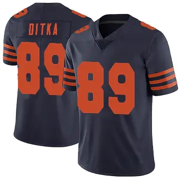 ＃89 Youth Mike Ditka Navy Blue Limited Chicago Bears Alternate Vapor Untouchable Jersey