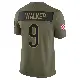 ＃9 Men's Jahdae Walker Olive Limited Chicago Bears 2025 Salute to Service Jersey