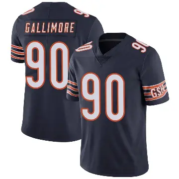 ＃90 Youth Neville Gallimore Navy Limited Chicago Bears Team Color Vapor Untouchable Jersey