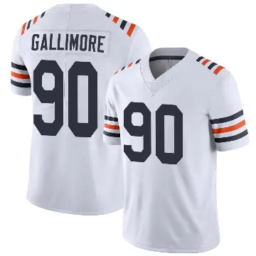 ＃90 Youth Neville Gallimore White Limited Chicago Bears Alternate Classic Vapor Jersey