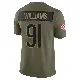 ＃91 Youth Chris Williams Olive Limited Chicago Bears 2025 Salute to Service Jersey