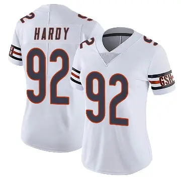 ＃92 Women's Daniel Hardy White Limited Chicago Bears Vapor Untouchable Jersey