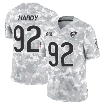 ＃92 Youth Daniel Hardy Arctic Camo Limited Chicago Bears 2024 Salute to Service Jersey