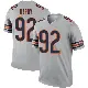 ＃92 Youth Daniel Hardy Legend Chicago Bears Inverted Silver Jersey