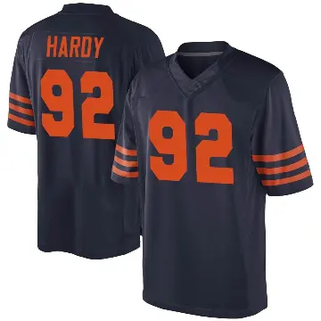 ＃92 Youth Daniel Hardy Navy Blue Game Chicago Bears Alternate Jersey