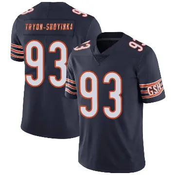 ＃93 Youth Joe Tryon-Shoyinka Navy Limited Chicago Bears Team Color Vapor Untouchable Jersey