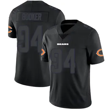 ＃94 Men's Austin Booker Black Impact Limited Chicago Bears Jersey