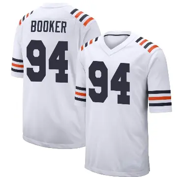 ＃94 Youth Austin Booker White Game Chicago Bears Alternate Classic Jersey