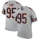 ＃95 Men's Richard Dent Legend Chicago Bears Inverted Silver Jersey