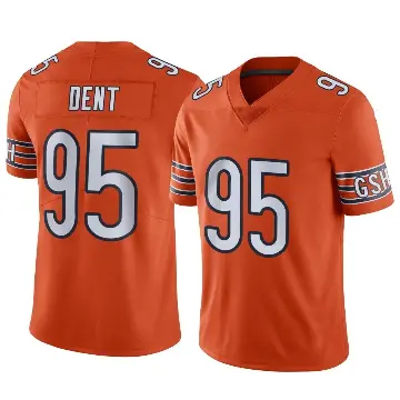 ＃95 Men's Richard Dent Orange Limited Chicago Bears Alternate Vapor Jersey