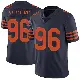 ＃96 Men's Jordan van den Berg Navy Blue Limited Chicago Bears Alternate Vapor Untouchable Jersey