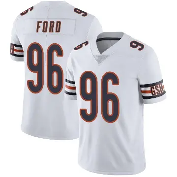 ＃96 Youth Jonathan Ford White Limited Chicago Bears Vapor Untouchable Jersey