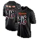 ＃96 Youth Jordan van den Berg Black Game Chicago Bears Carbon Fashion Jersey